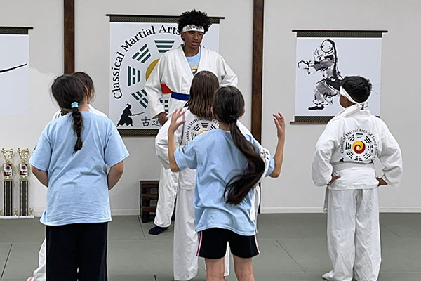 Classical Martial Arts of Long Island Mighty Tigers / Mighty Dragons Students